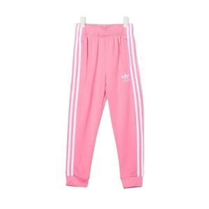 Adidas girls, youth pink white stripe jogger pants 6X